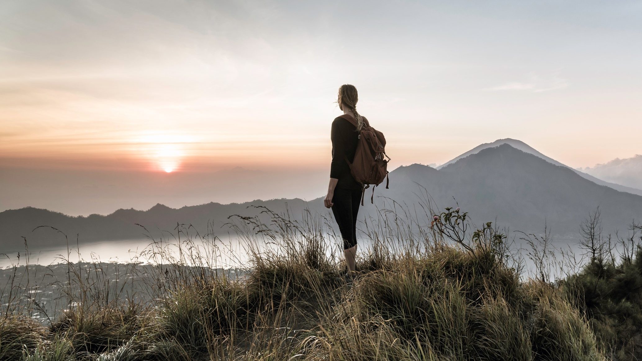 Word Stock Woman On Mountain Aspect Ratio 1600 900